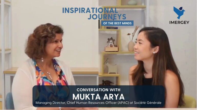 Podcast Ep. 11: Mukta Arya, Chief Human Resources Officer (APAC) at Société Générale